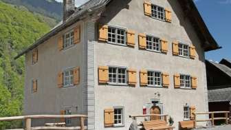 Ancienne poste dans la vallée de Weisstannen