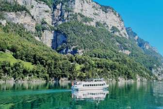 Croisières sur le lac de Walen © Heidiland Tourismus