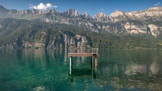 Plages_du_Lac_de_Walensee_Mols Lac de Walenstadt