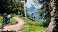 Montagnes, Biking on Flumserberg, piste VTT, BlueSalamander, Prodalp, RedFox, RedRock