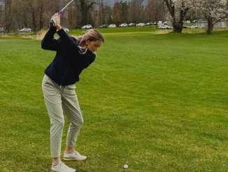 Romy Hartmann en privé : le golf