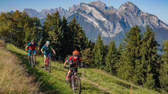 Circuit à vélo « Heidiland » en train – Flow & Relax