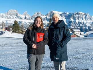 Rosi Burri et Manuel Rothmund au Flumserberg