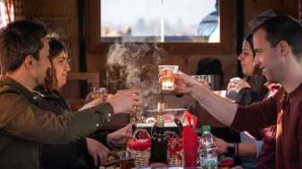 Balade en calèche pour la fondue dans Bündner Herrschaft