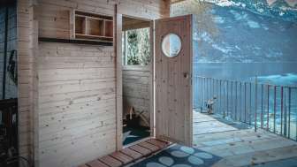 Sauna au bord du Walensee