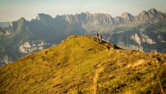 Randonnée sur la crête Schönhalden- Guscha Montagnes