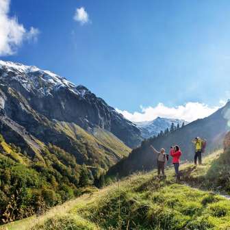 Circuit à la découverte des bouquetins © Heidiland Tourismus