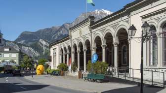 Ancienne piscine du village de Bad Ragaz