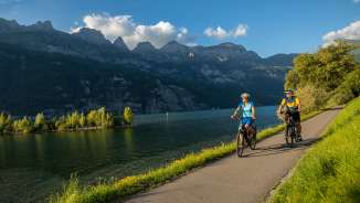 E-Bike_Lac de Walenstadt ebike, soleil