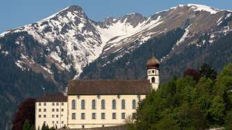 L'église du couvent de Pfäfers