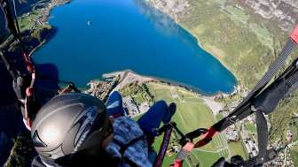 Vol biplace en parapente "Heidiland