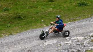 Mountaincarts Pizol Pizol, activité d'été, Pizolbahnen, expérience en montagne, région de Pizol