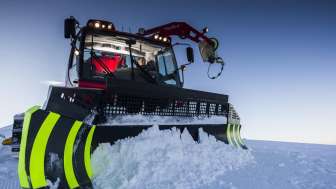 Conduire une dameuse au Pizol