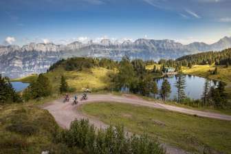 Circuit cycliste de Flumserberg © Remontées mécaniques de Flumserberg