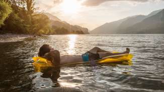 Walensee_Été Couple, ambiance du soir