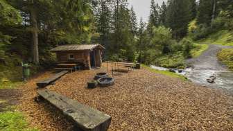 Aire de jeux aquatiques Wasserwald Furt Pizol