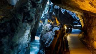 Visite guidée publique des gorges de la Tamina et des anciens bains de Pfäfers