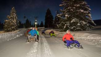 Luge de nuit_Flumserberg neige, luge