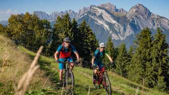 Circuit à vélo « Heidiland » en train – Détente à Bad Ragaz (3 nuits)