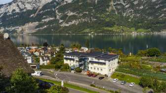 Vue sur le lac Hôtel Restaurant Rössli