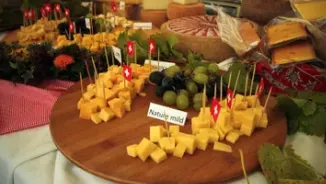Prix du fromage d'alpage au Flumserberg Plateau de fromage