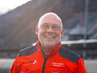 Portrait de Luciano Gähwiler en uniforme de la Rega