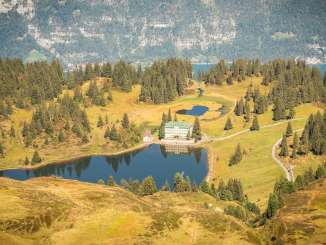 Géogalerie_Flumserberg randonnée, patrimoine mondial de l'UNESCO Arène tectonique Sardona, enfants, lac Seeben, fossiles, montagnes, Sardona, géologie, excursion en famille, Seebenalp, randonnée, Alpes, géogalerie, plissement des Alpes, Maschgenkamm