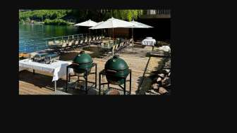 Barbecue au bord du lac