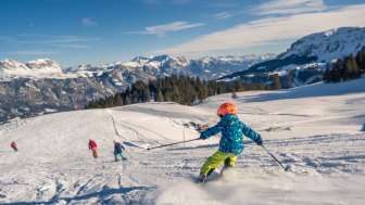 Enfants, neige, Prodalp, ski en famille