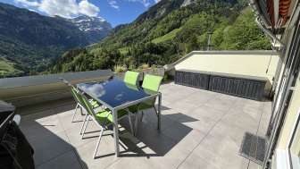 Appartement de 3 1/2 pièces en terrasse avec vue sur le lointain