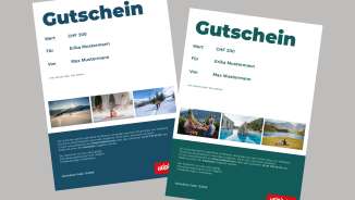 Bon d'achat en ligne Heidiland Tourisme