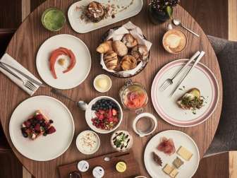 Table du petit-déjeuner au Verve by sven