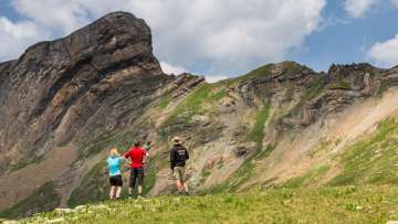 Plissement des Alpes Haut lieu tectonique Sardona de l'UNESCO
