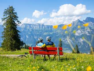 Montagnes, vélo électrique