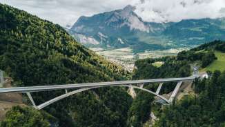 Pont de la Tamina Valens, Pfäfers, vallée de la Tamina, curiosité, pont, pont de la Tamina