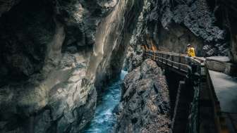 Vivre la nature, Altes Bad Pfäfers, Gorges de la Tamina, Pfäfers, Bad Ragaz