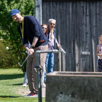 Jeux de golf urbain à Bad Ragaz © Bad Ragaz Tourisme