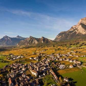 Bündner Herrschaft Heidiland Tourimus